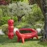 Диван пластиковый Big Kroko Standard 1670х630х750 мм