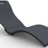 Шезлонг-лежак пластиковый Serendipity Chaise S010 1800х600х700