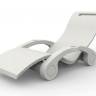 Шезлонг-лежак пластиковый плавающий Serendipity Chaise Floating S130 1800х600х1000 мм